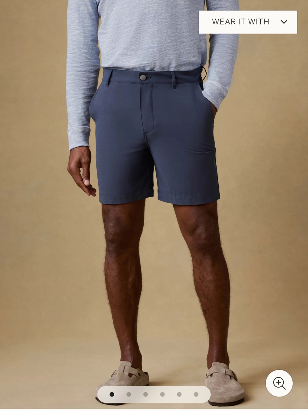 Faherty All Day Flat-Front Performance Shorts
